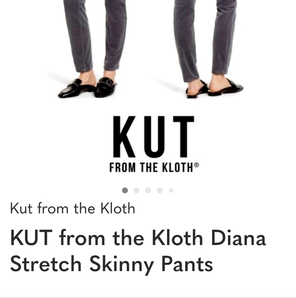 KUT from the Kloth Diana Stretch Skinny Pants
